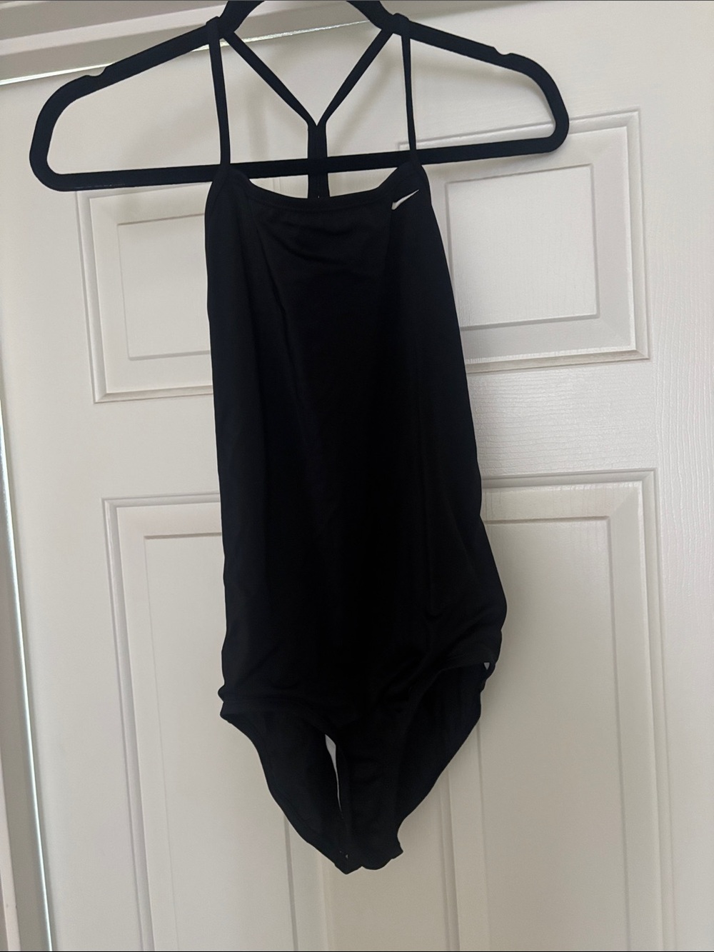 Nike Black Women's One-Piece Swimsuit with Strappy Back
